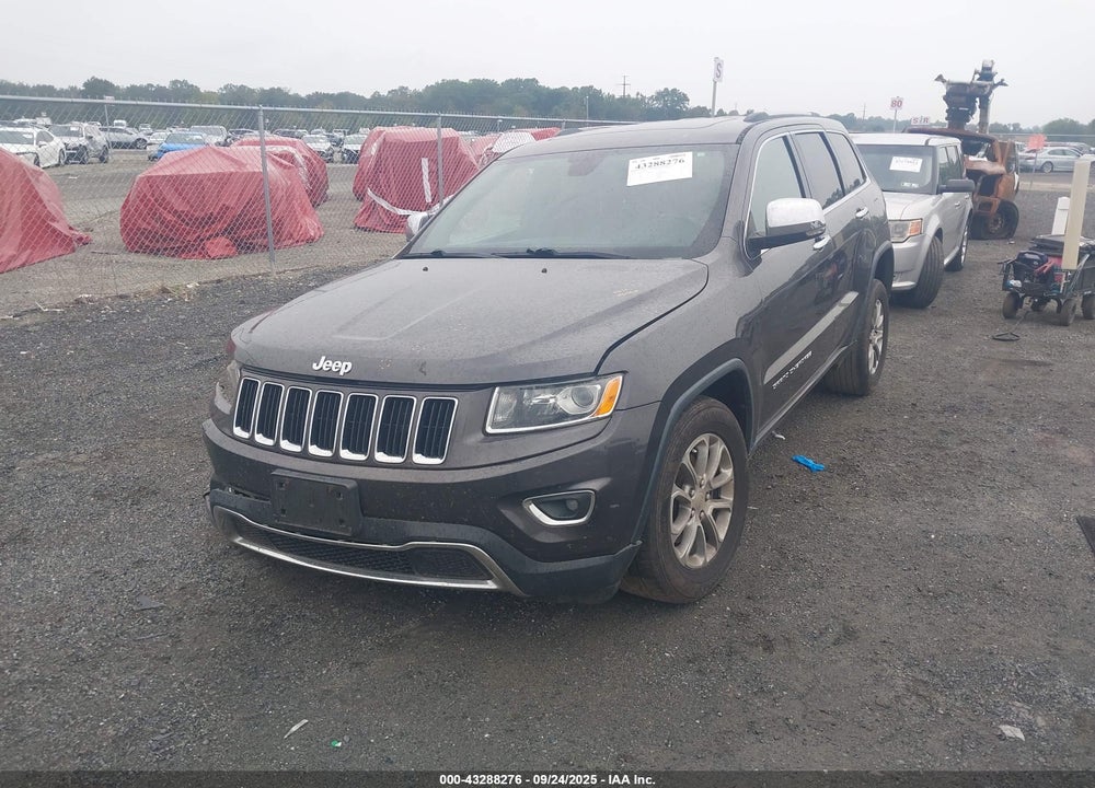 2016 JEEP GRAND CHEROKEE LIMITED VIN: 1C4RJFBGXGC421878