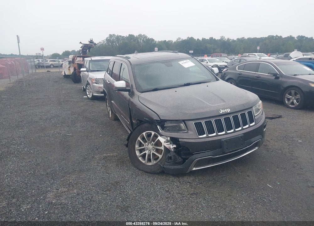 2016 JEEP GRAND CHEROKEE LIMITED VIN: 1C4RJFBGXGC421878
