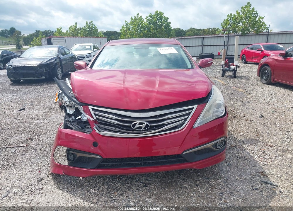 2016 HYUNDAI AZERA VIN: KMHFG4JG7GA501332