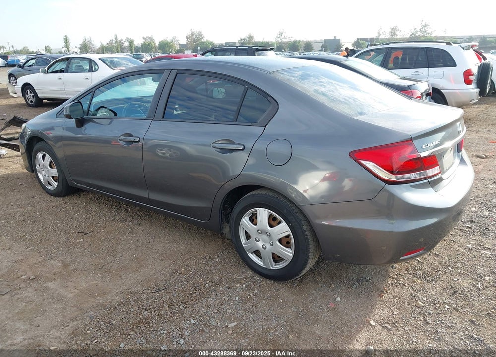 2013 HONDA CIVIC LX VIN: 19XFB2F51DE273867