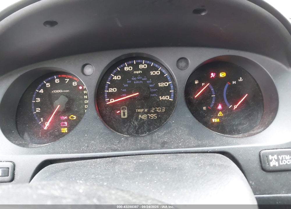 2005 ACURA MDX VIN: 2HNYD18235H538112