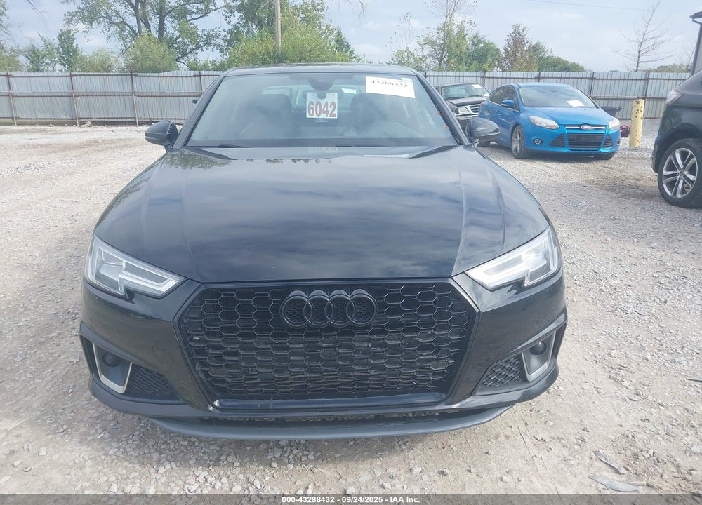 2019 AUDI A4 45 PREMIUM VIN: WAUENAF46KN021168