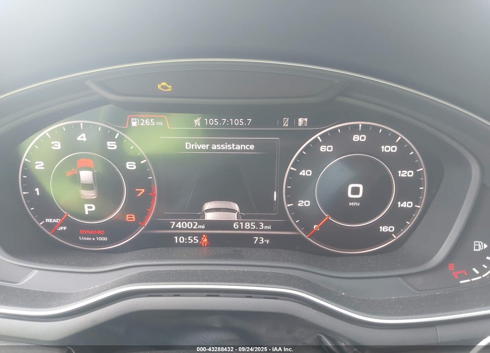 2019 AUDI A4 45 PREMIUM VIN: WAUENAF46KN021168