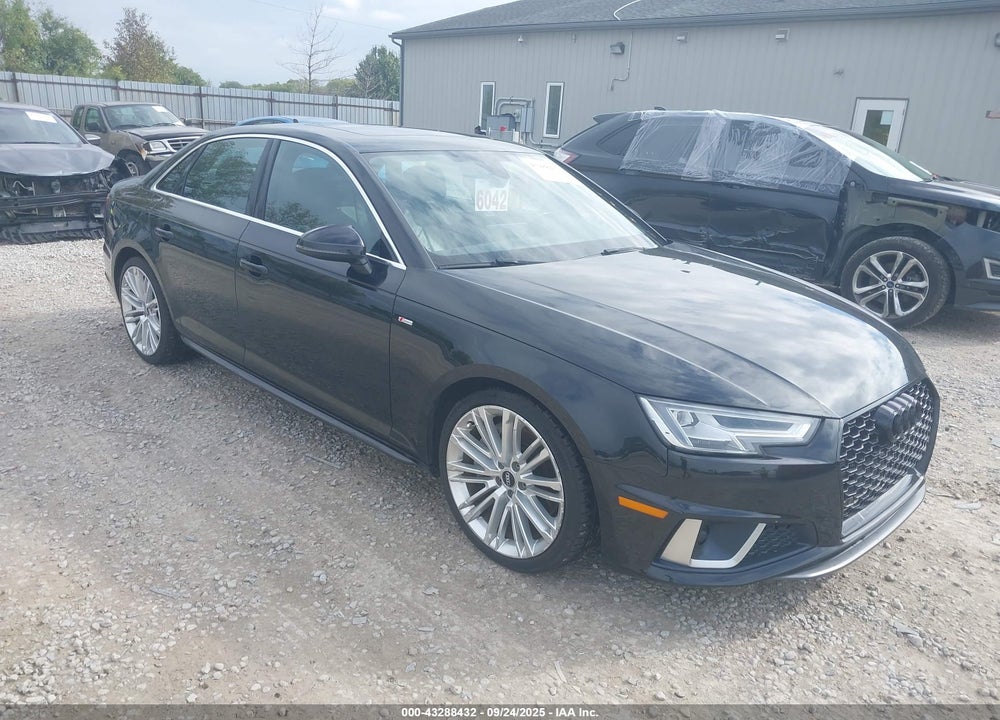 2019 AUDI A4 45 PREMIUM VIN: WAUENAF46KN021168