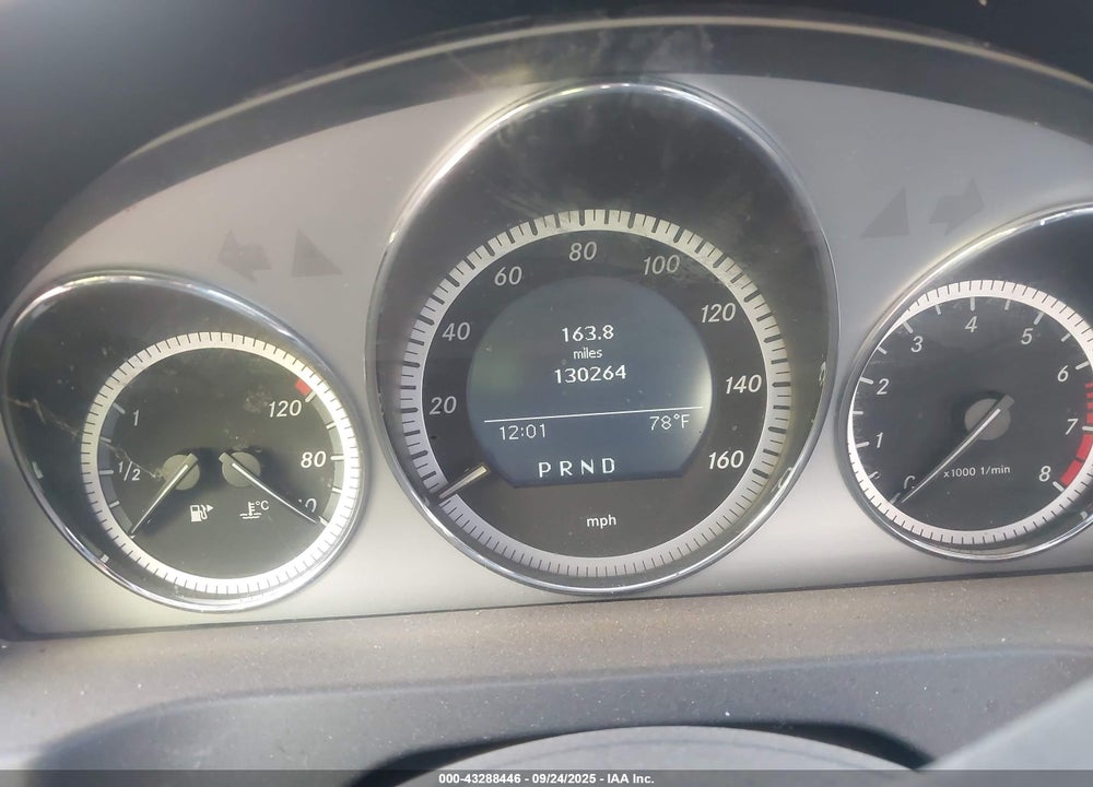 2011 MERCEDES-BENZ C CLASS VIN: WDDGF5EB0BR172392