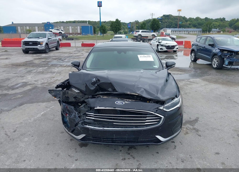 2019 FORD FUSION SEL VIN: 3FA6P0CD7KR256309
