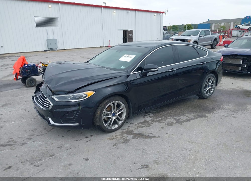 2019 FORD FUSION SEL VIN: 3FA6P0CD7KR256309