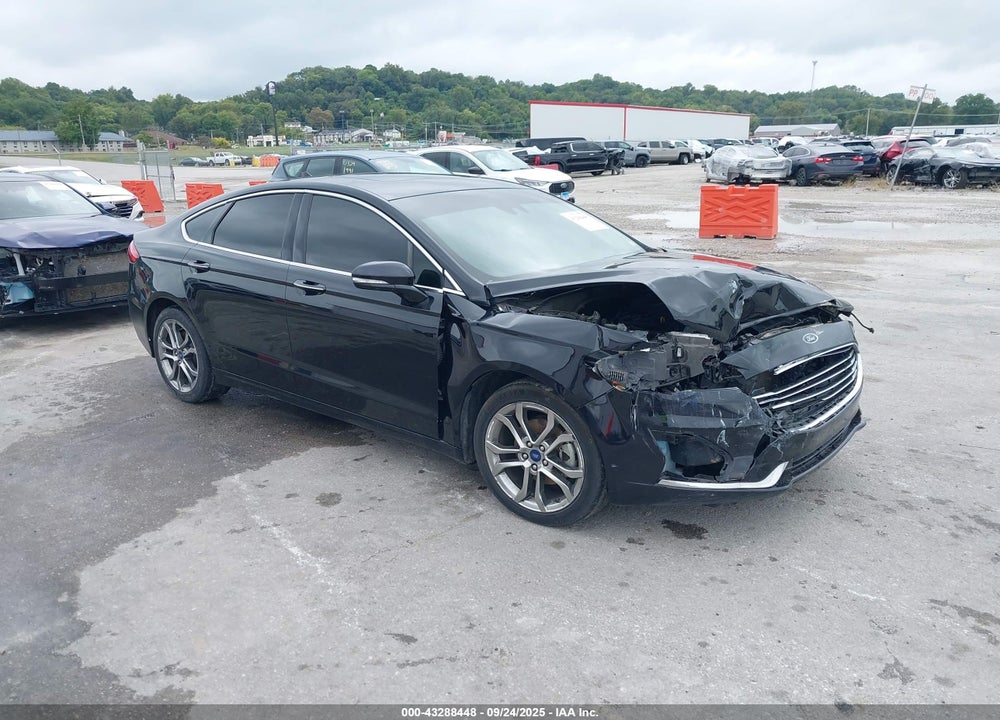 2019 FORD FUSION SEL VIN: 3FA6P0CD7KR256309