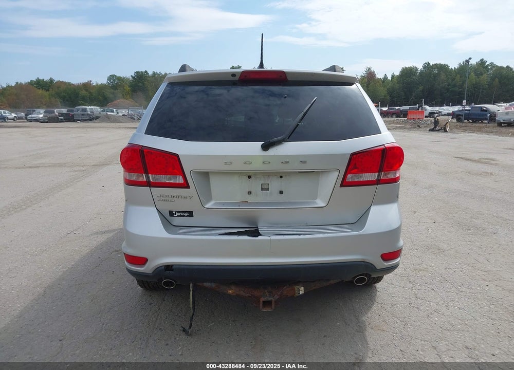 2012 DODGE JOURNEY SXT VIN: 3C4PDDBG1CT141204