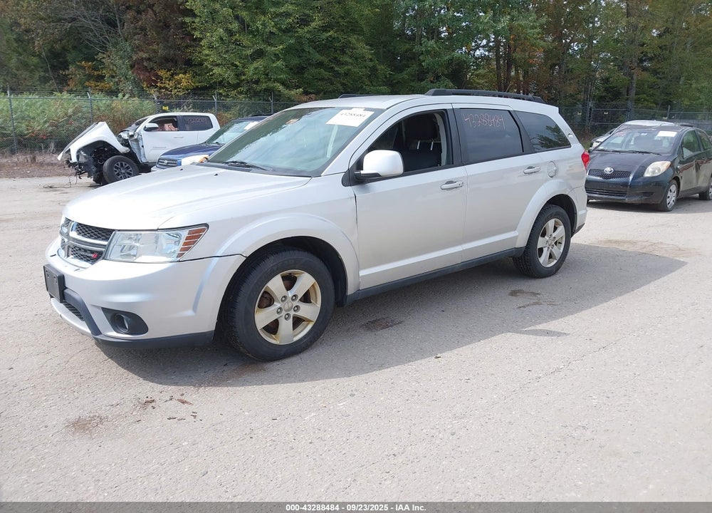 2012 DODGE JOURNEY SXT VIN: 3C4PDDBG1CT141204