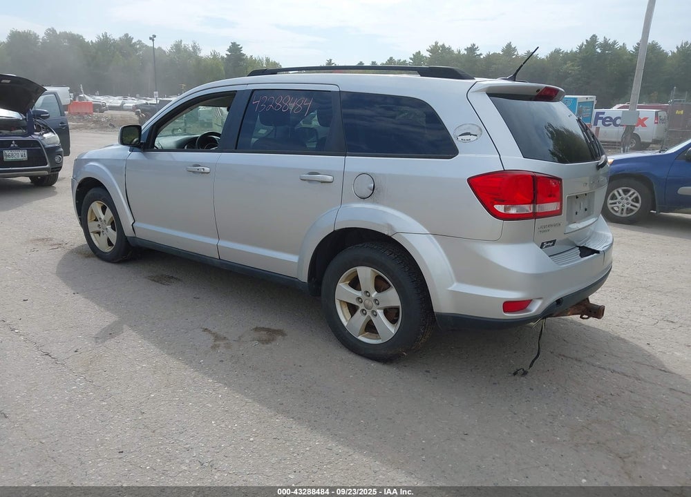 2012 DODGE JOURNEY SXT VIN: 3C4PDDBG1CT141204