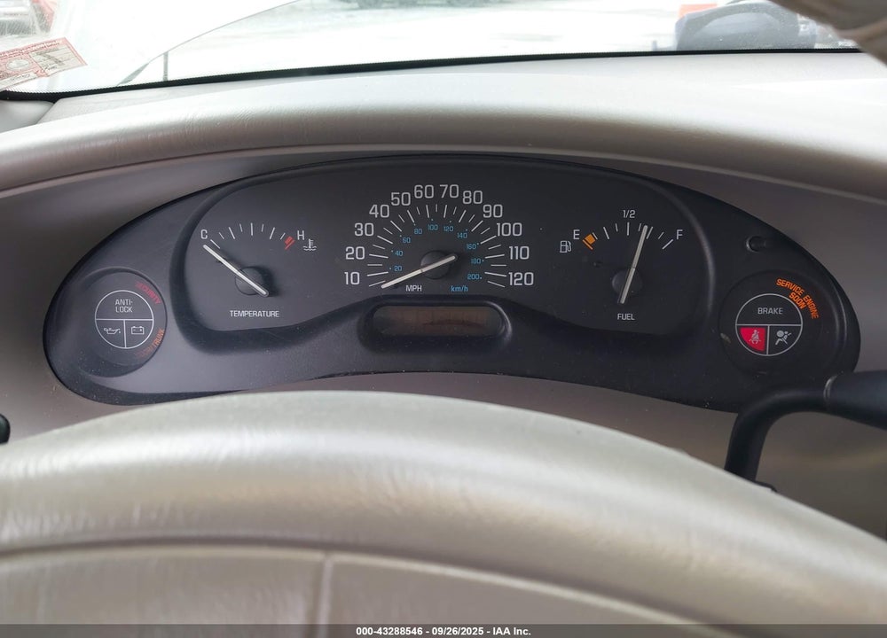 1999 BUICK CENTURY CUSTOM VIN: 2G4WS52M1X1410771