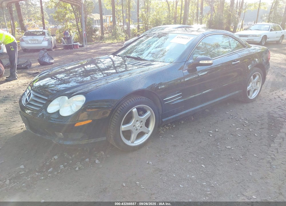 2003 MERCEDES-BENZ SL 500 VIN: WDBSK75F63F058929