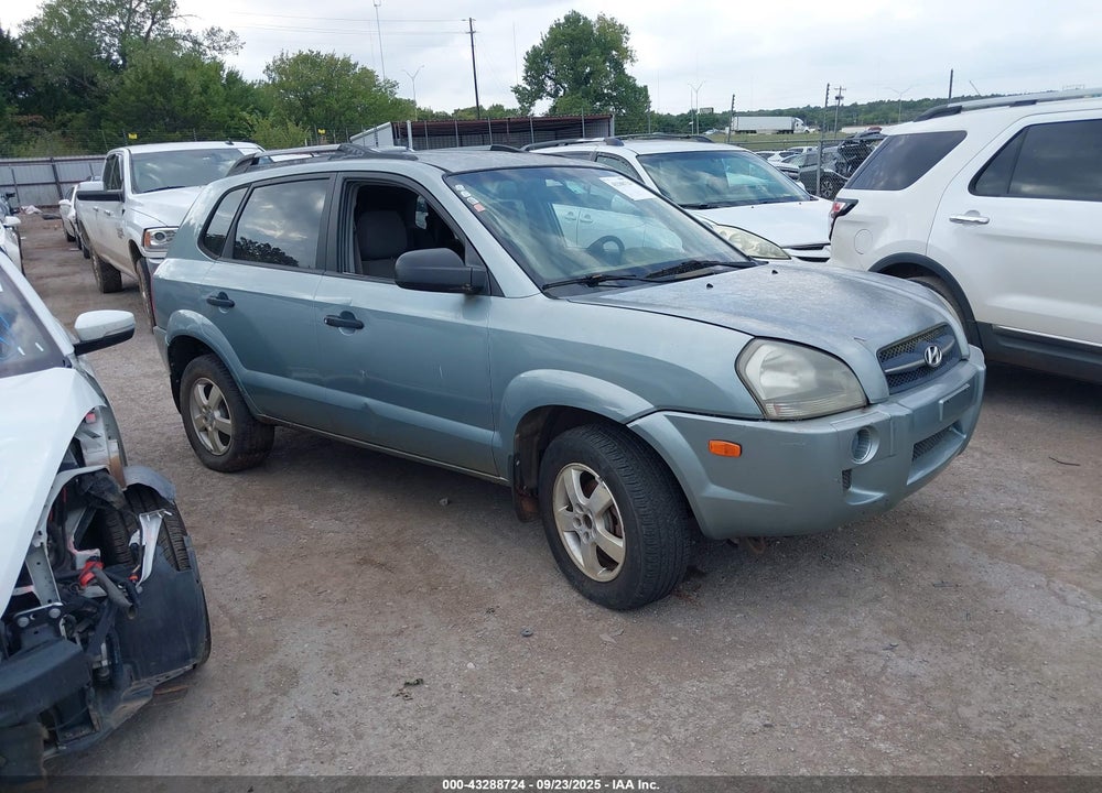 2007 HYUNDAI TUCSON GLS VIN: KM8JM12B27U649116