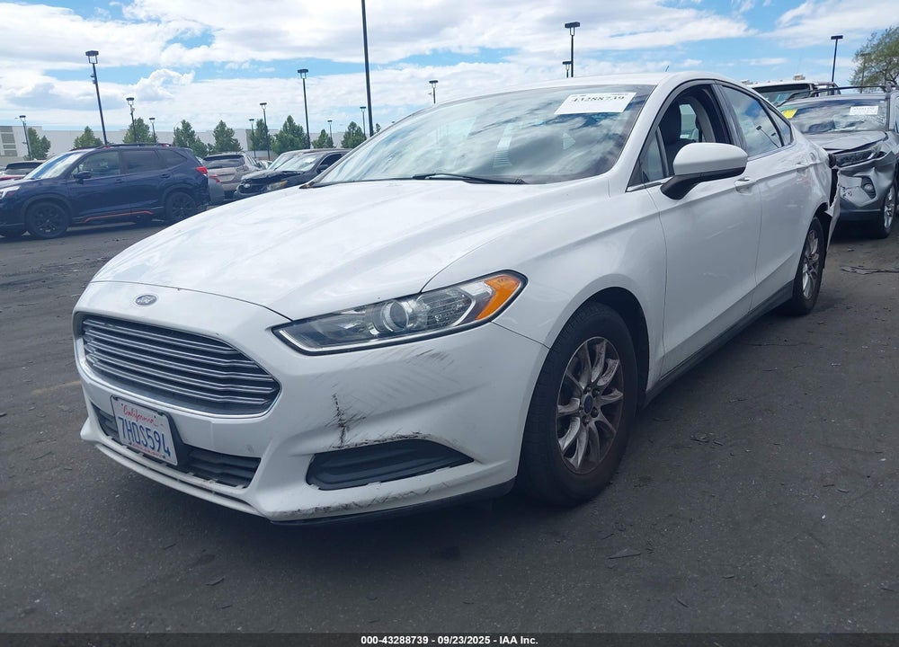 2015 FORD FUSION S VIN: 3FA6P0G71FR132174
