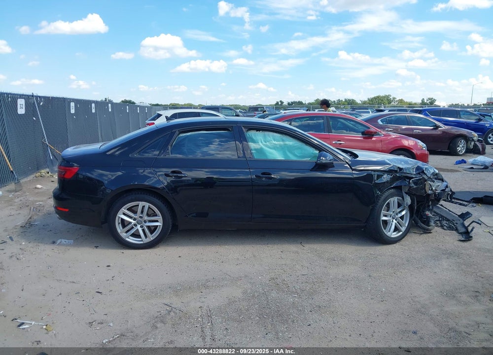 2017 AUDI A4 2.0T PREMIUM VIN: WAUGNAF4XHN051825