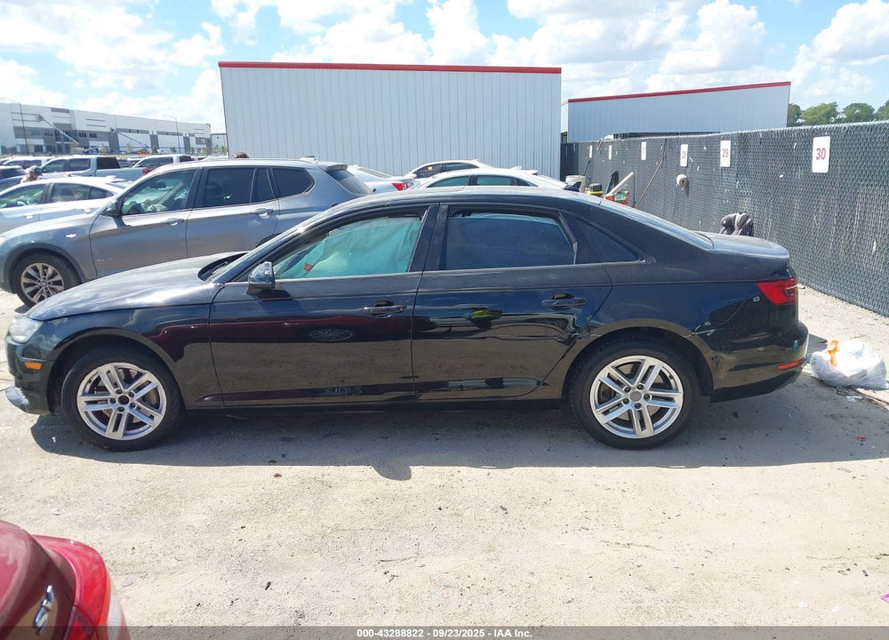 2017 AUDI A4 2.0T PREMIUM VIN: WAUGNAF4XHN051825