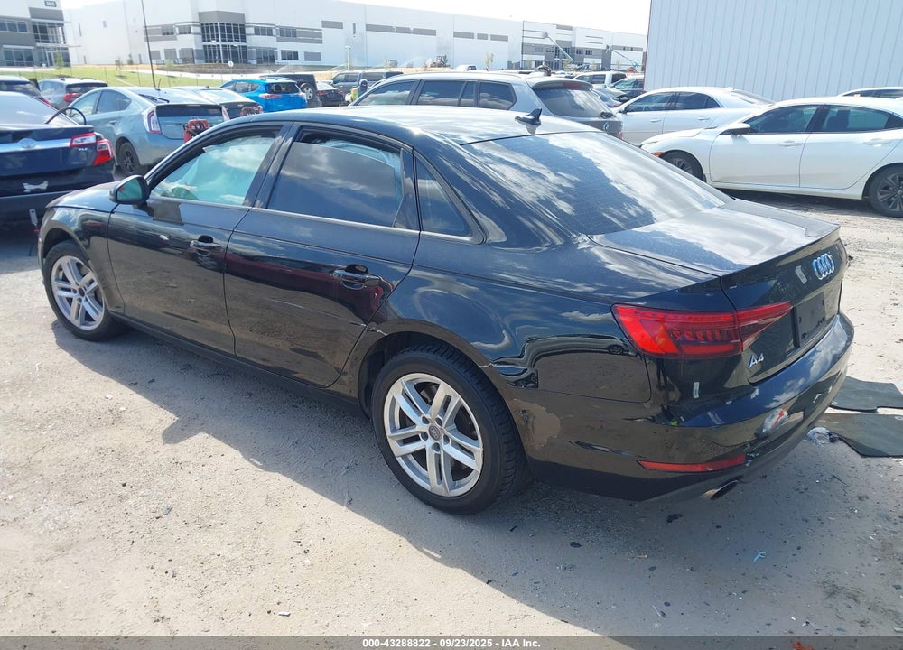 2017 AUDI A4 2.0T PREMIUM VIN: WAUGNAF4XHN051825
