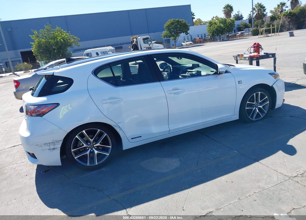 2015 LEXUS CT 200H VIN: JTHKD5BHXF2246952