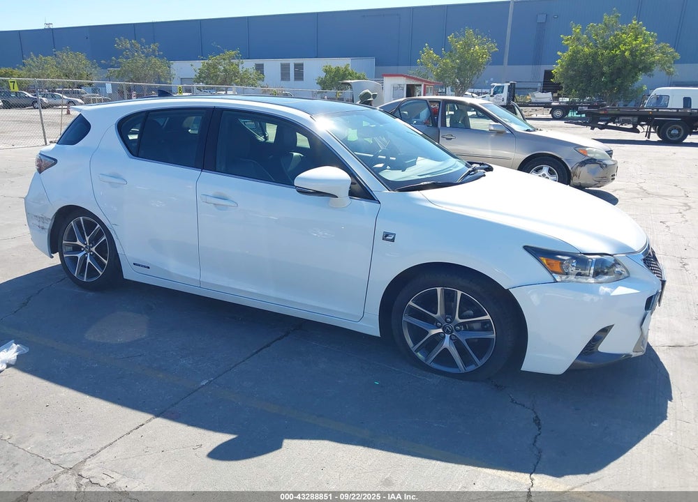 2015 LEXUS CT 200H VIN: JTHKD5BHXF2246952