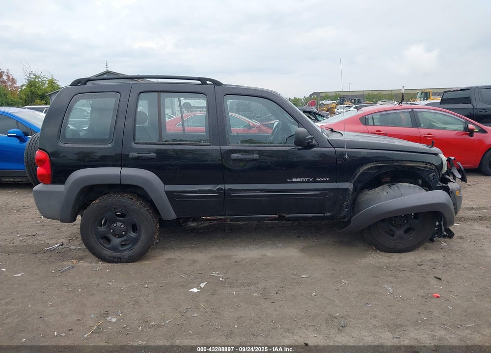 2003 JEEP LIBERTY SPORT VIN: 1J4GL48K03W566271