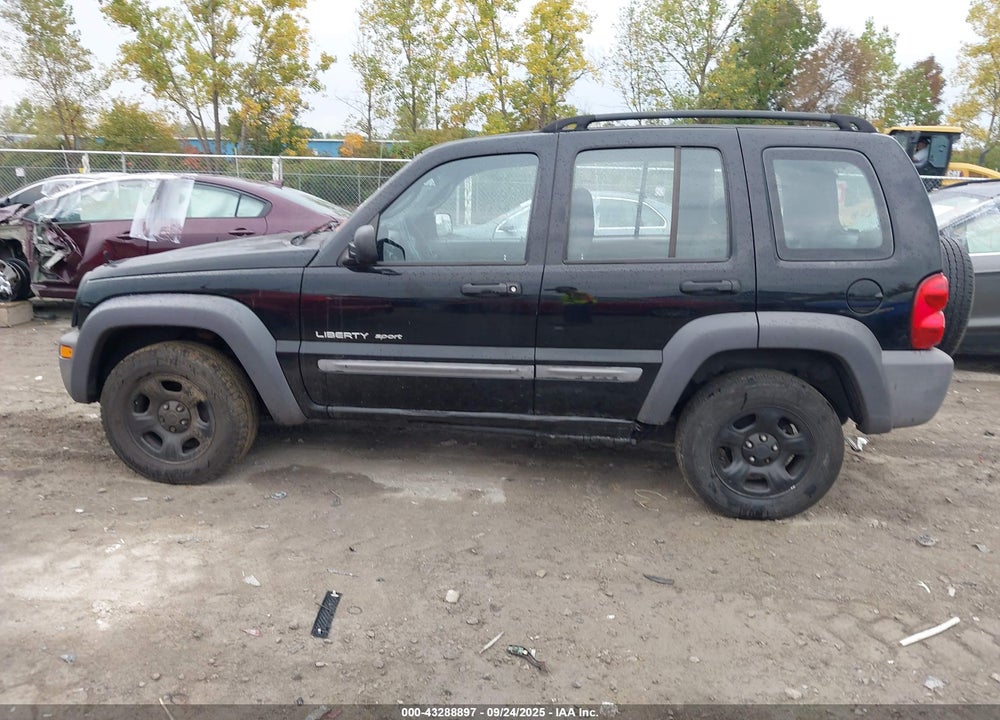 2003 JEEP LIBERTY SPORT VIN: 1J4GL48K03W566271