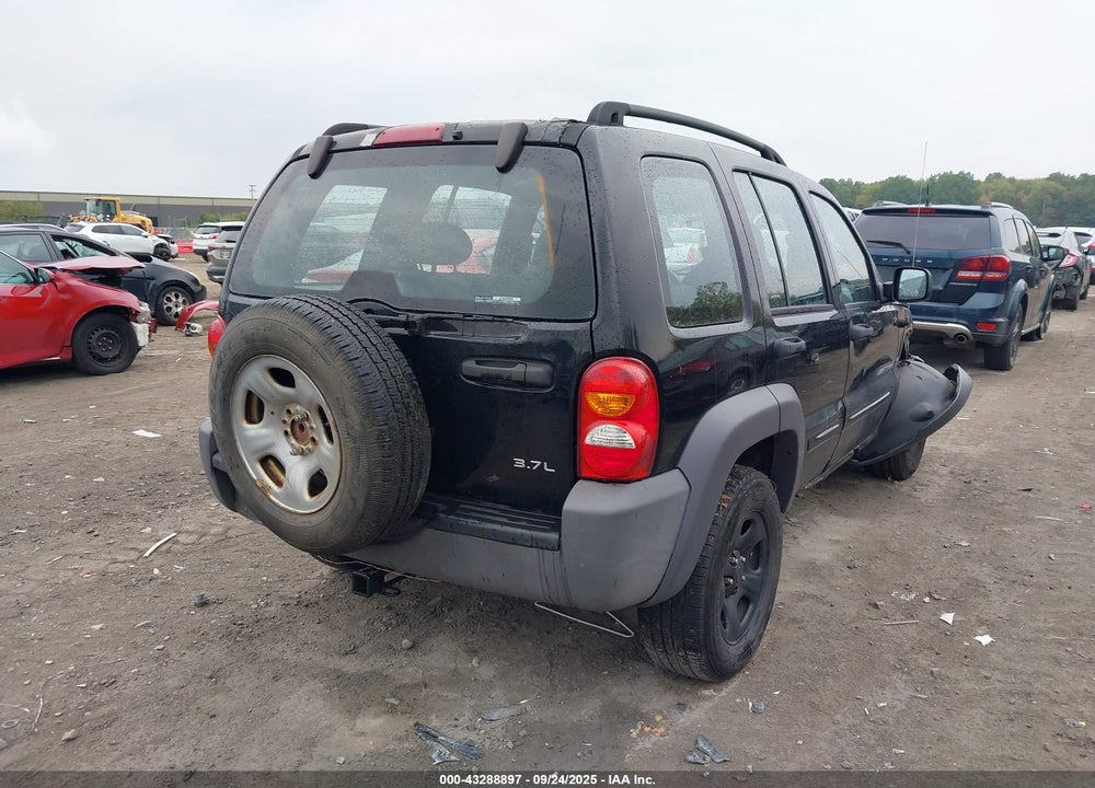 2003 JEEP LIBERTY SPORT VIN: 1J4GL48K03W566271