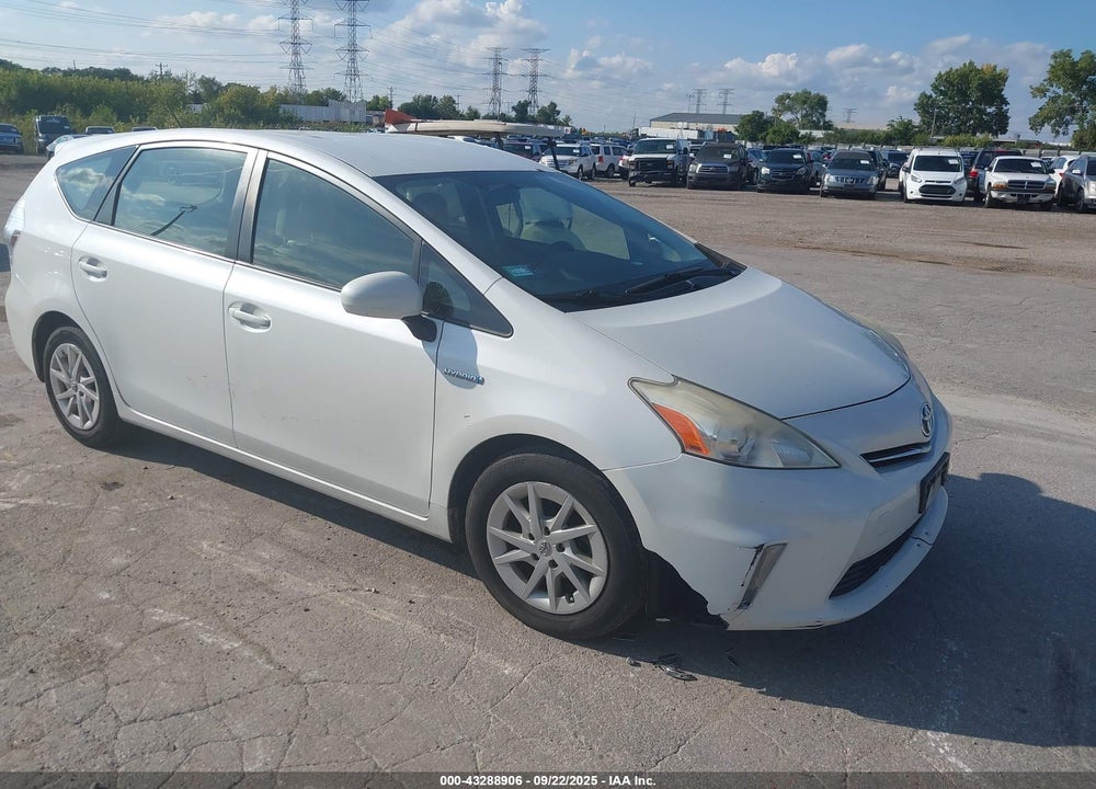2014 TOYOTA PRIUS V TWO VIN: JTDZN3EU0E3308457