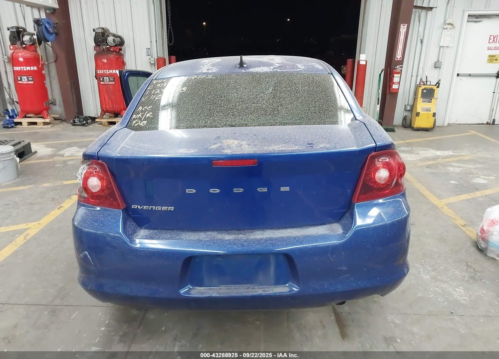 2014 DODGE AVENGER VIN: 1C3CDZAB6EN110524