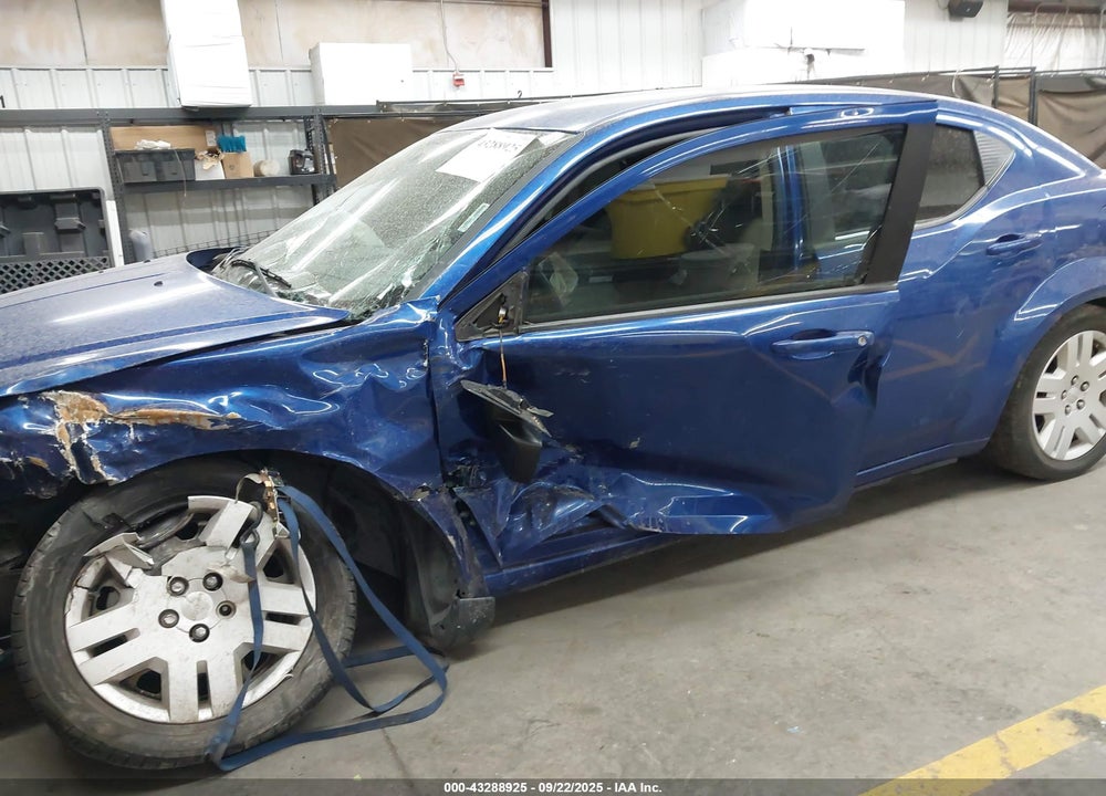2014 DODGE AVENGER VIN: 1C3CDZAB6EN110524