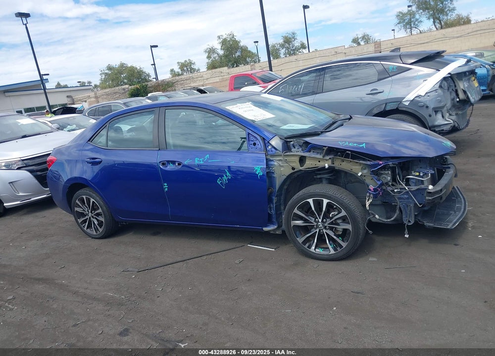 2019 TOYOTA COROLLA VIN: 2T1BURHE3KC142689