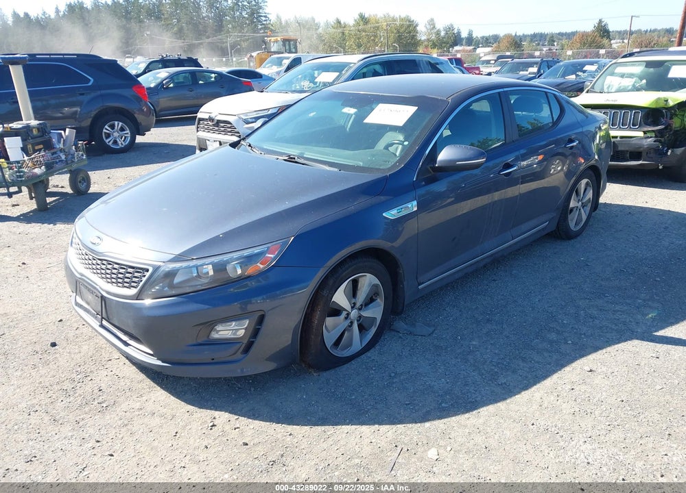 2014 KIA OPTIMA HYBRID EX VIN: KNAGN4AD4E5065451