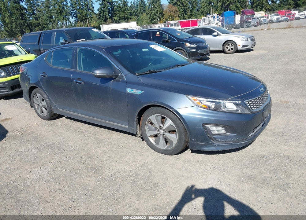 2014 KIA OPTIMA HYBRID EX VIN: KNAGN4AD4E5065451
