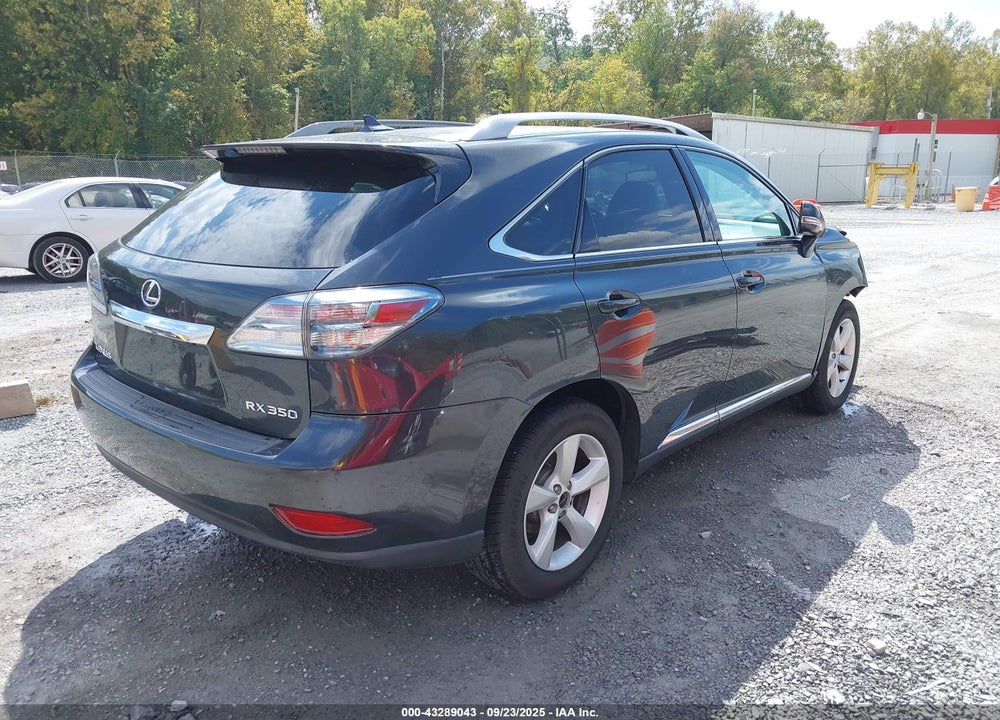2010 LEXUS RX 350 VIN: 2T2BK1BA1AC068678