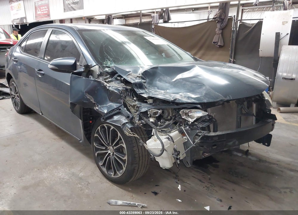 2015 TOYOTA COROLLA S PLUS VIN: 2T1BURHE2FC355588