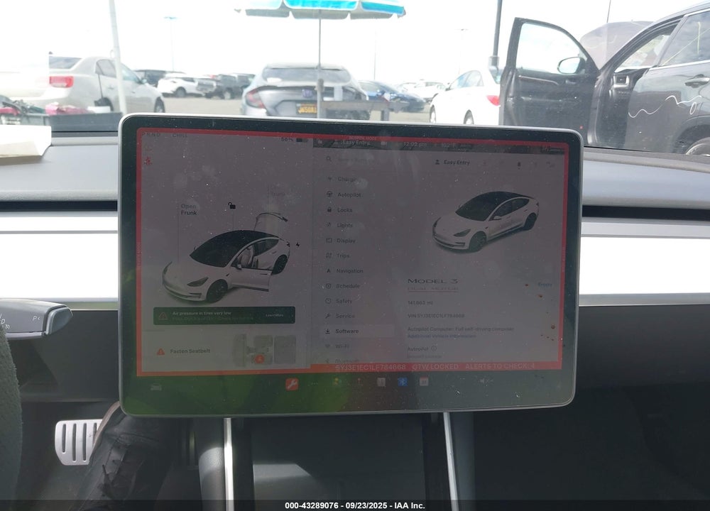 2020 TESLA MODEL 3 VIN: 5YJ3E1EC1LF784668