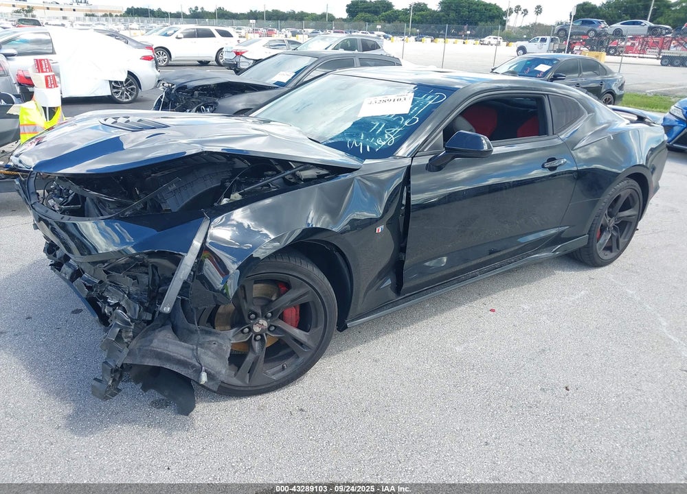 2022 CHEVROLET CAMARO RWD 2SS VIN: 1G1FH1R75N0104170