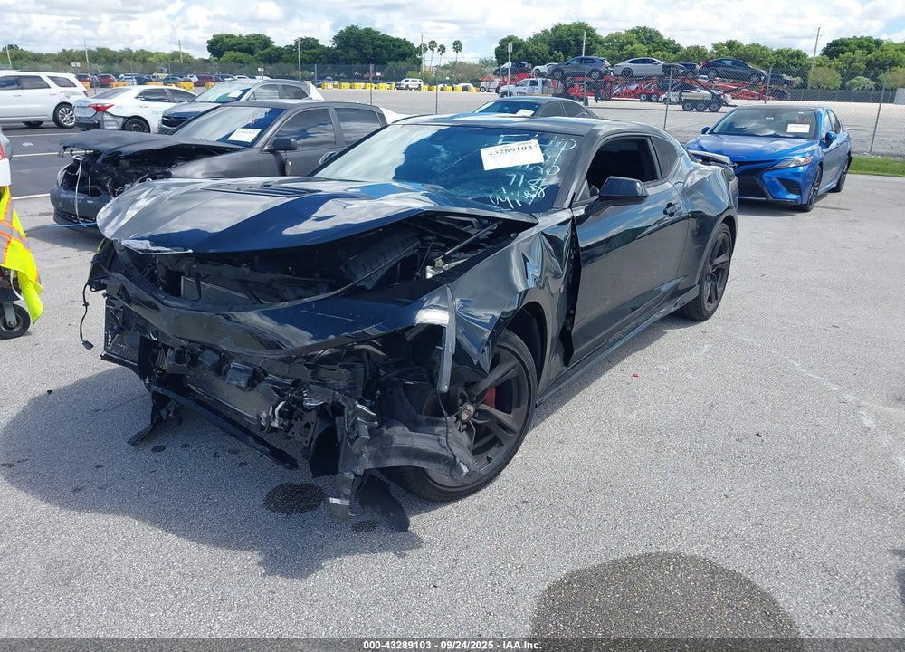 2022 CHEVROLET CAMARO RWD 2SS VIN: 1G1FH1R75N0104170