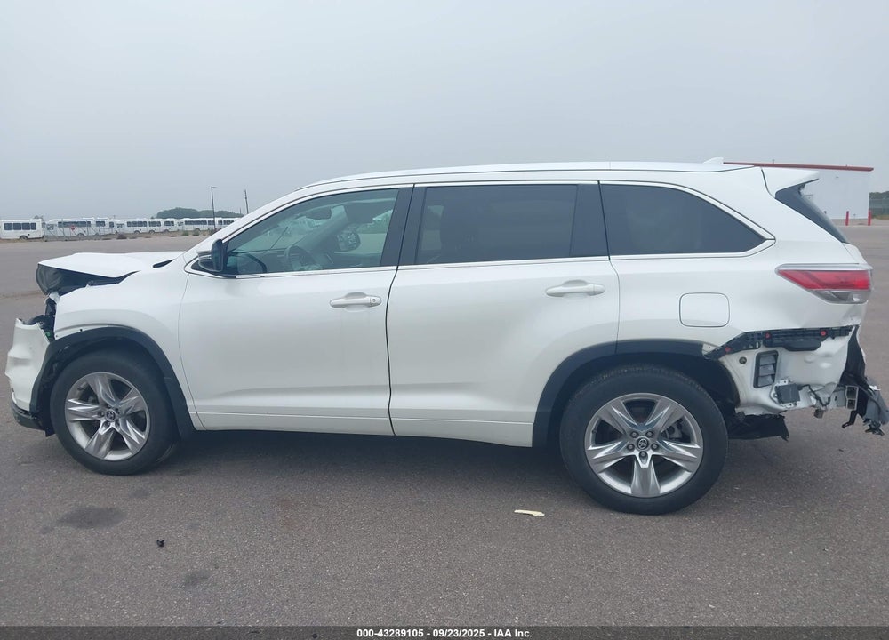 2016 TOYOTA HIGHLANDER VIN: 5TDDKRFH4GS274886