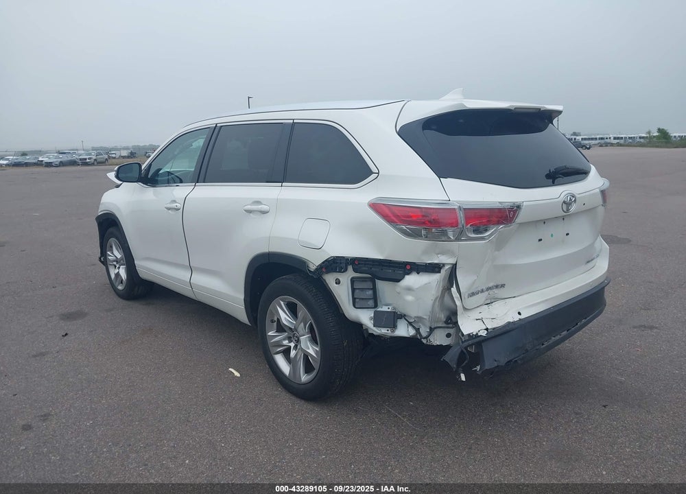 2016 TOYOTA HIGHLANDER VIN: 5TDDKRFH4GS274886