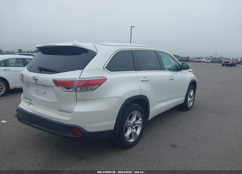 2016 TOYOTA HIGHLANDER VIN: 5TDDKRFH4GS274886