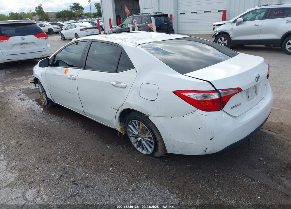 2015 TOYOTA COROLLA LE PLUS VIN: 2T1BURHE0FC325960
