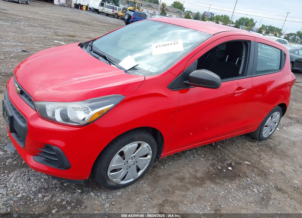 2016 CHEVROLET SPARK LS CVT VIN: KL8CB6SA9GC638989