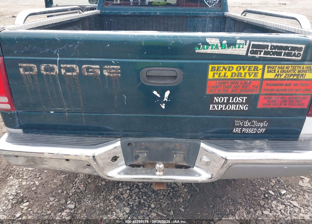 1998 DODGE DAKOTA VIN: 1B7GL22Y2WS541360
