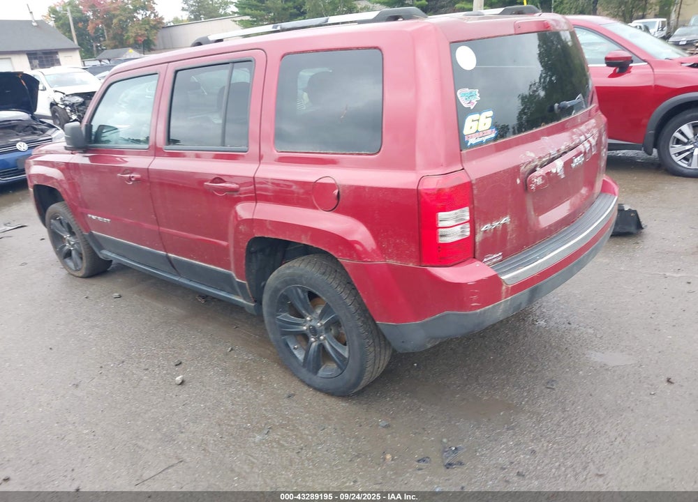 2012 JEEP PATRIOT LATITUDE VIN: 1C4NJRFB0CD689700