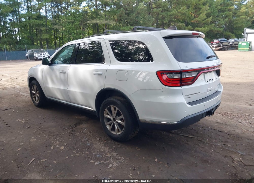 2015 DODGE DURANGO LIMITED VIN: 1C4RDJDG6FC177698