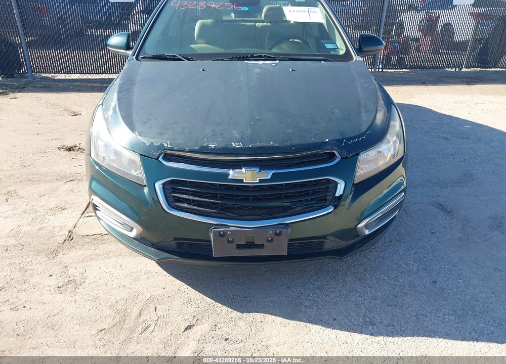 2015 CHEVROLET CRUZE VIN: 1G1PE5SB7F7283596