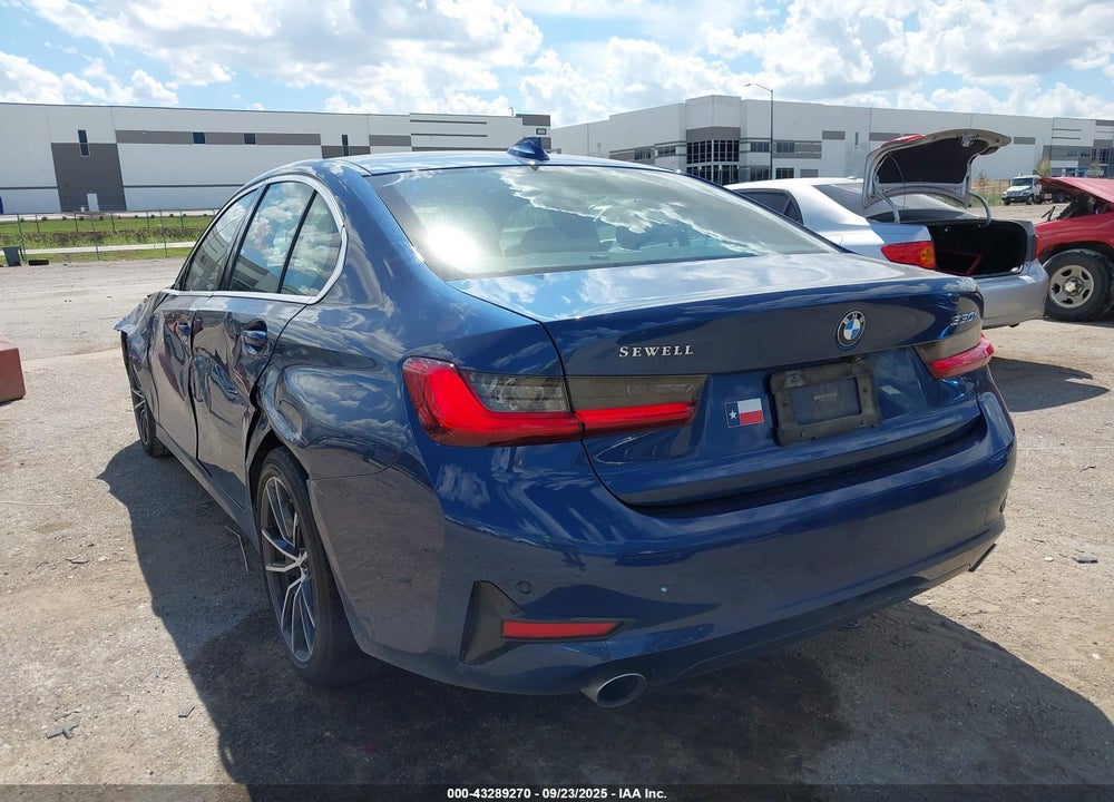 2021 BMW 330I VIN: 3MW5R1J0XM8B92407