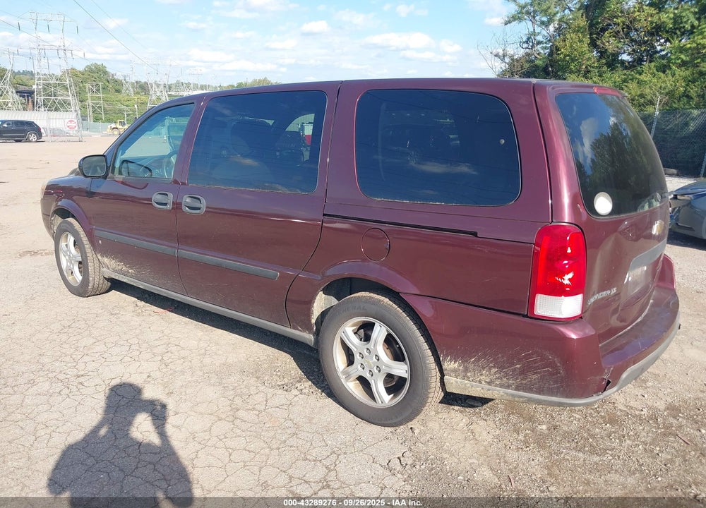 2008 CHEVROLET UPLANDER LS VIN: 1GNDV23148D202628