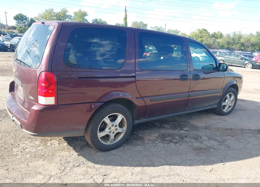 2008 CHEVROLET UPLANDER LS VIN: 1GNDV23148D202628